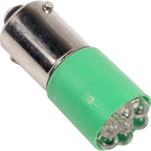 Product image for Square D 6508805206 30 mm 28 Volt Green LED Light Module Lamp