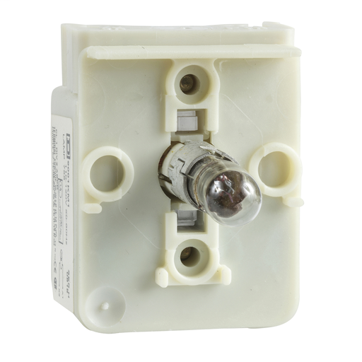 Product image for Square D 9001KM55 24 to 28 VAC/VDC 1.2 VA Incandescent 30 mm Push Button Light Module