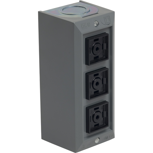 Product image for Square D 9001BGC307 600 VAC 5 Amp 3NO 3NC Screw Clamp Terminal Push Button Control Station Contact Block