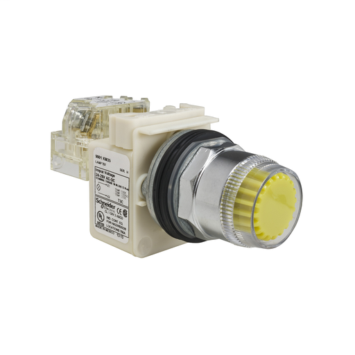 Product image for Square D 9001K1L35YH13 30 mm 10 Amp 600 VAC Push Button