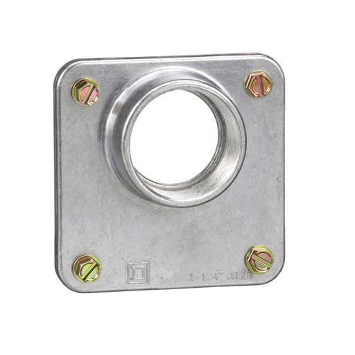 Meter pak accy, hub, 1.25 in wire size, Series A, rainproof, 3.31 in