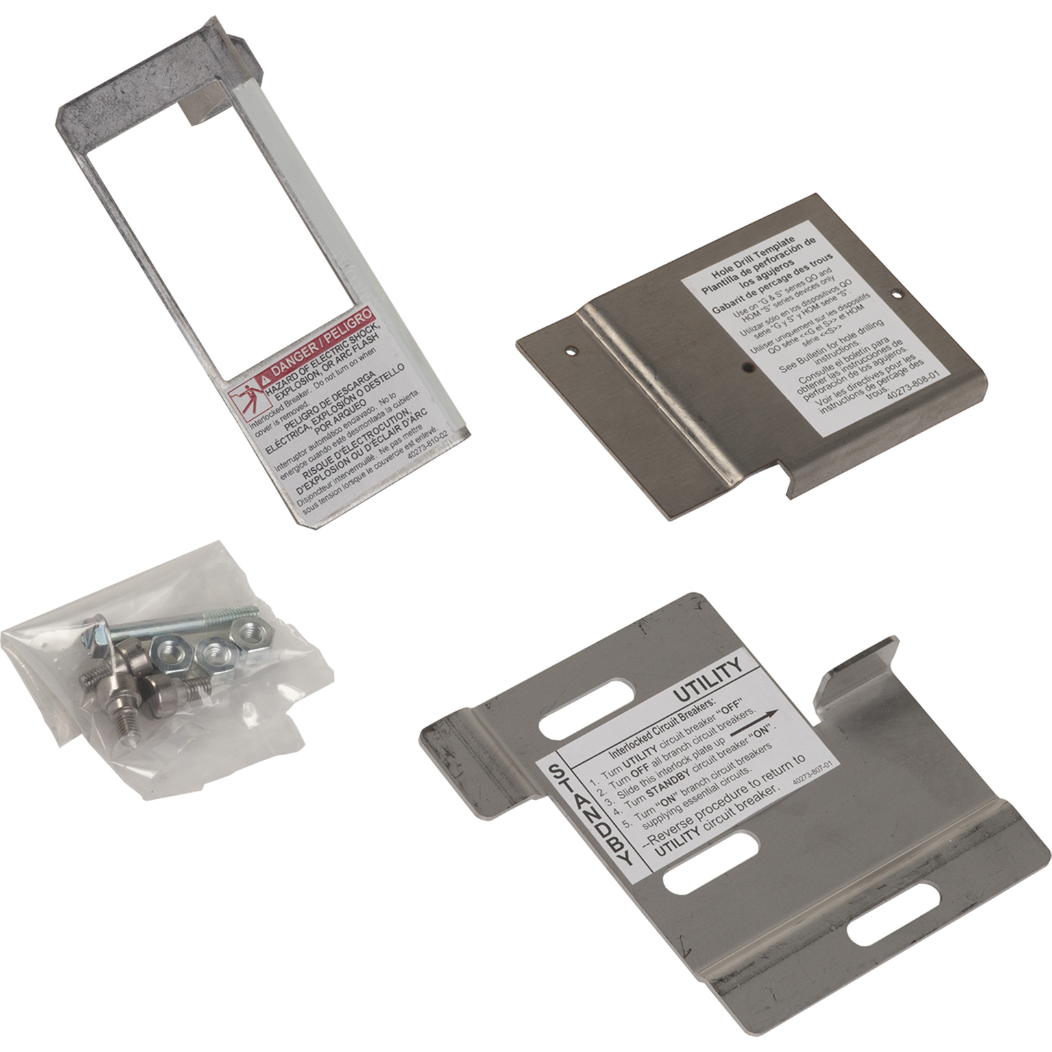 Square D QORBGK2C 150 to 225 Amp Outdoor Load Center Generator Circuit