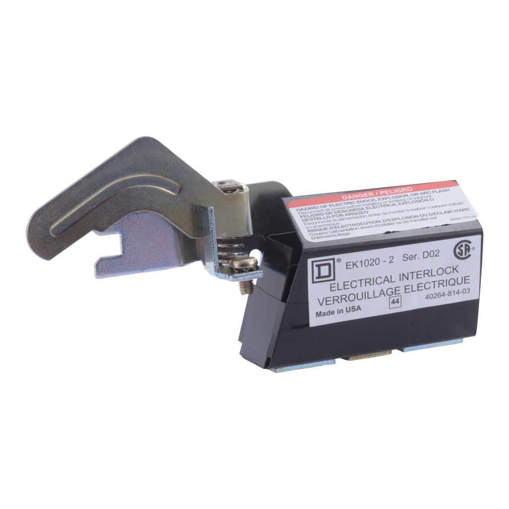 Square D EK10202 2NO 2NC Heavy Duty Safety Switch Electrical Interlock
