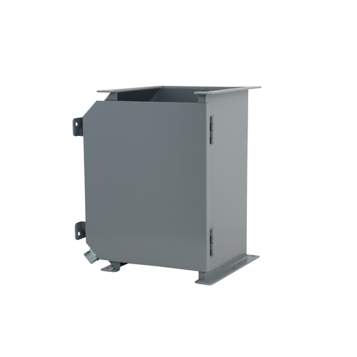 Product image for Square D LJB8TT 8 x 8 Inch NEMA 12 14 Gauge Steel Top Opening Lay-In Wireway Tee