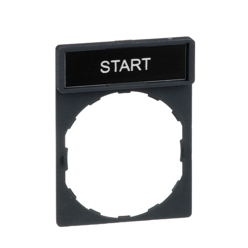 Image LEGEND PLATE FOR PUSHBUTTON SWITCH