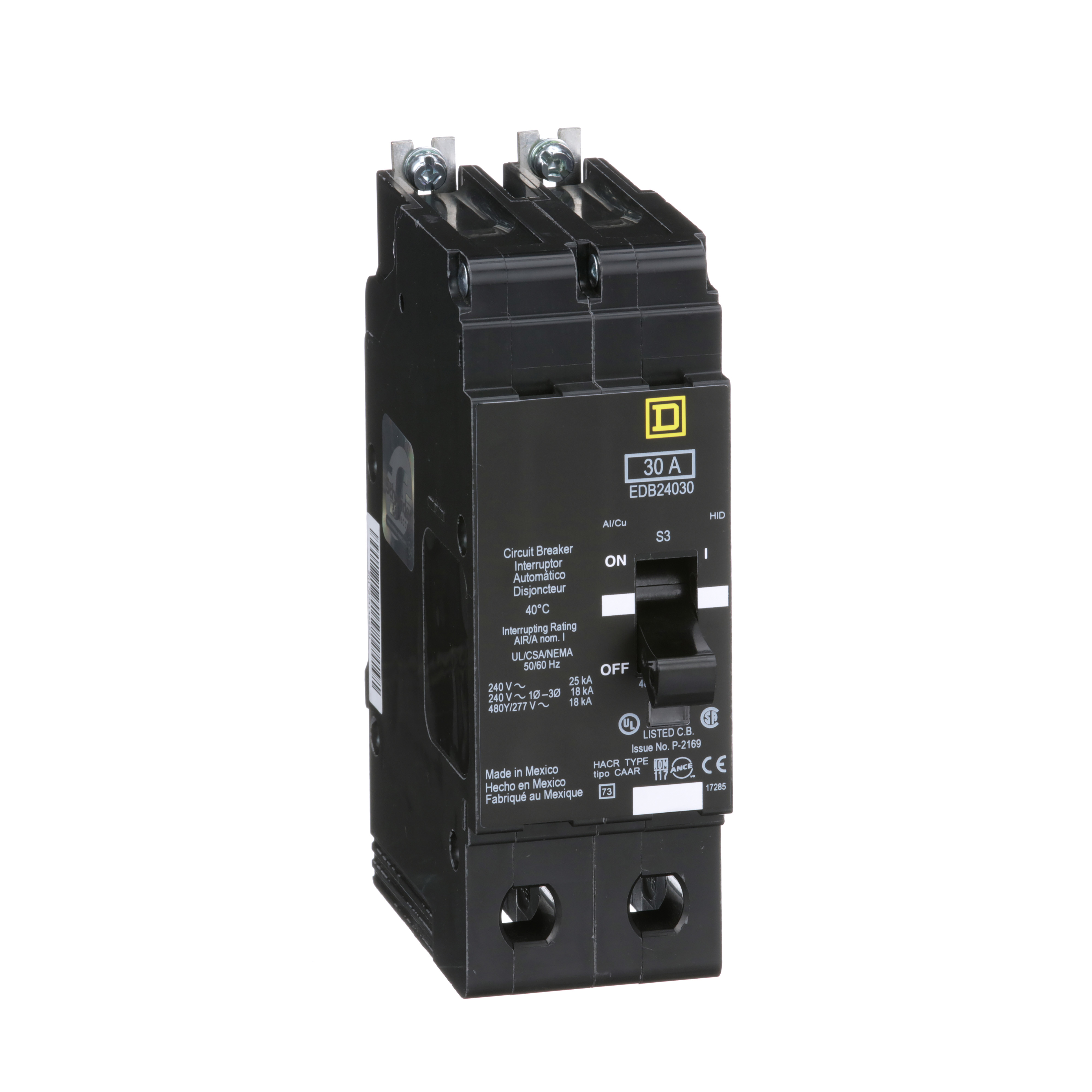 Square D EDB34030 Circuit Breaker for sale online