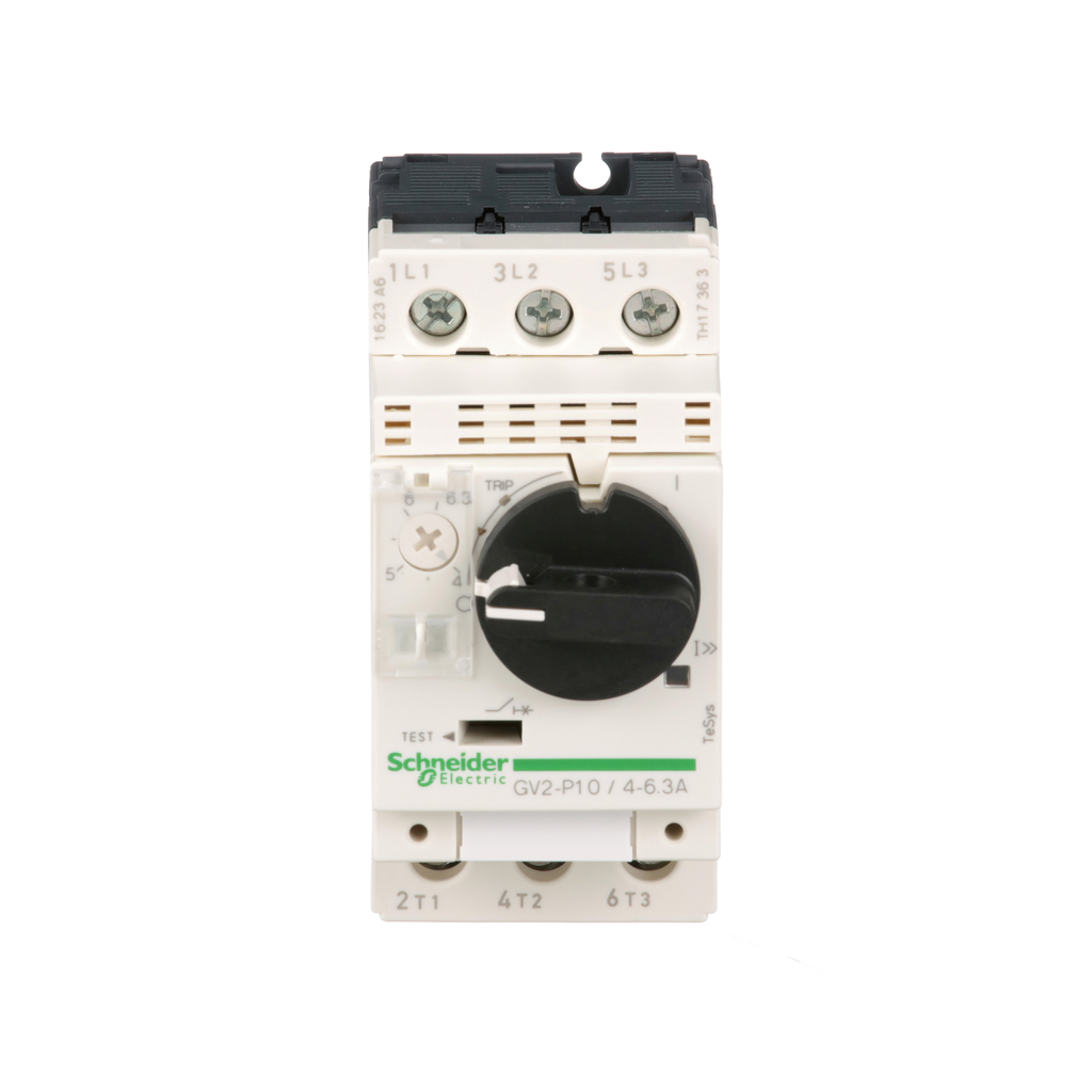 Square D GV2P10 3-Pole 600 VAC 6.3 Amp Manual Starter | Capital ...