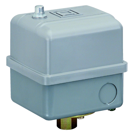 Product image for Square D 9013GHG5J56 575 VAC DPST 32 to 215 PSIG Cut-In Adjustable Differential Pressure Switch
