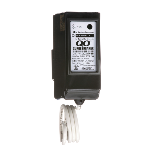 Surge protection device, Surgebreaker, 22.5kA, 120/240 VAC, 1 phase, 3 wire, SPD type 2