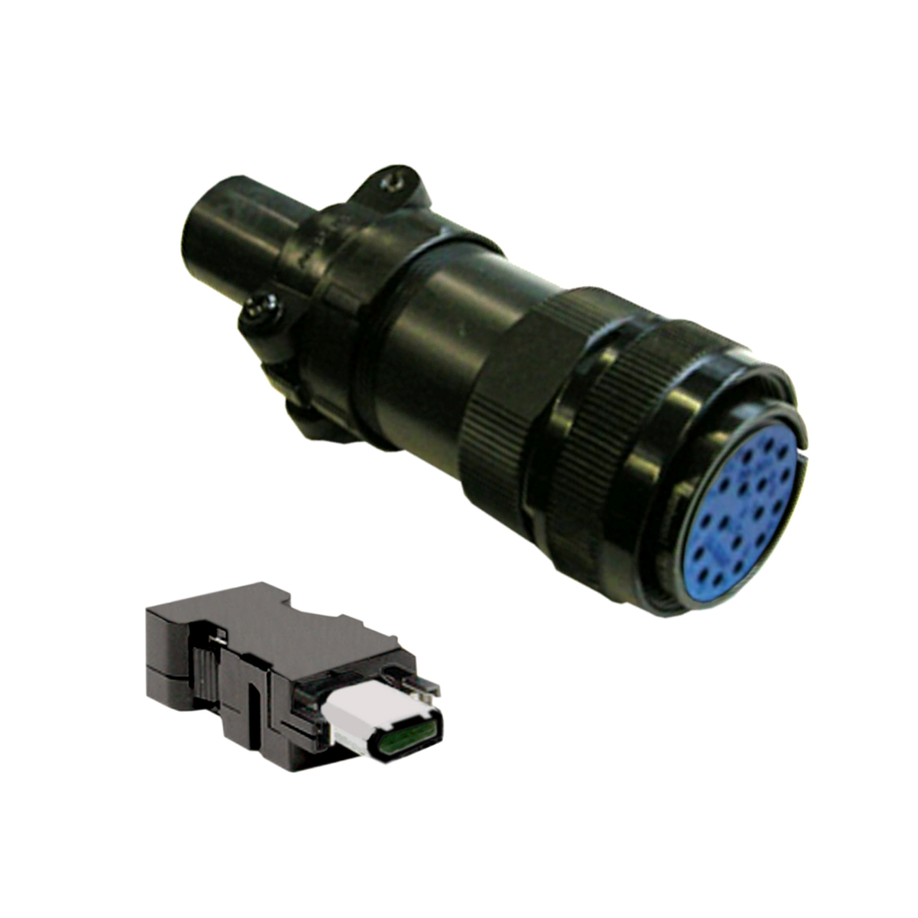 encoder connector kit, MIL connection for BCH2.H/.M/.R 100/130/180mm, CN2 plug Mayer Electric
