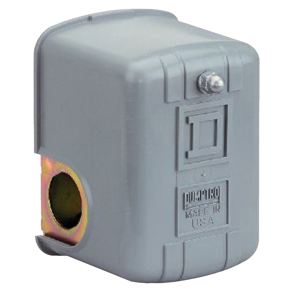 Mayer-Square D Pumptrol, air compressor switch 9013FH, fixed differential, Off at 150 PSI, high hp-1