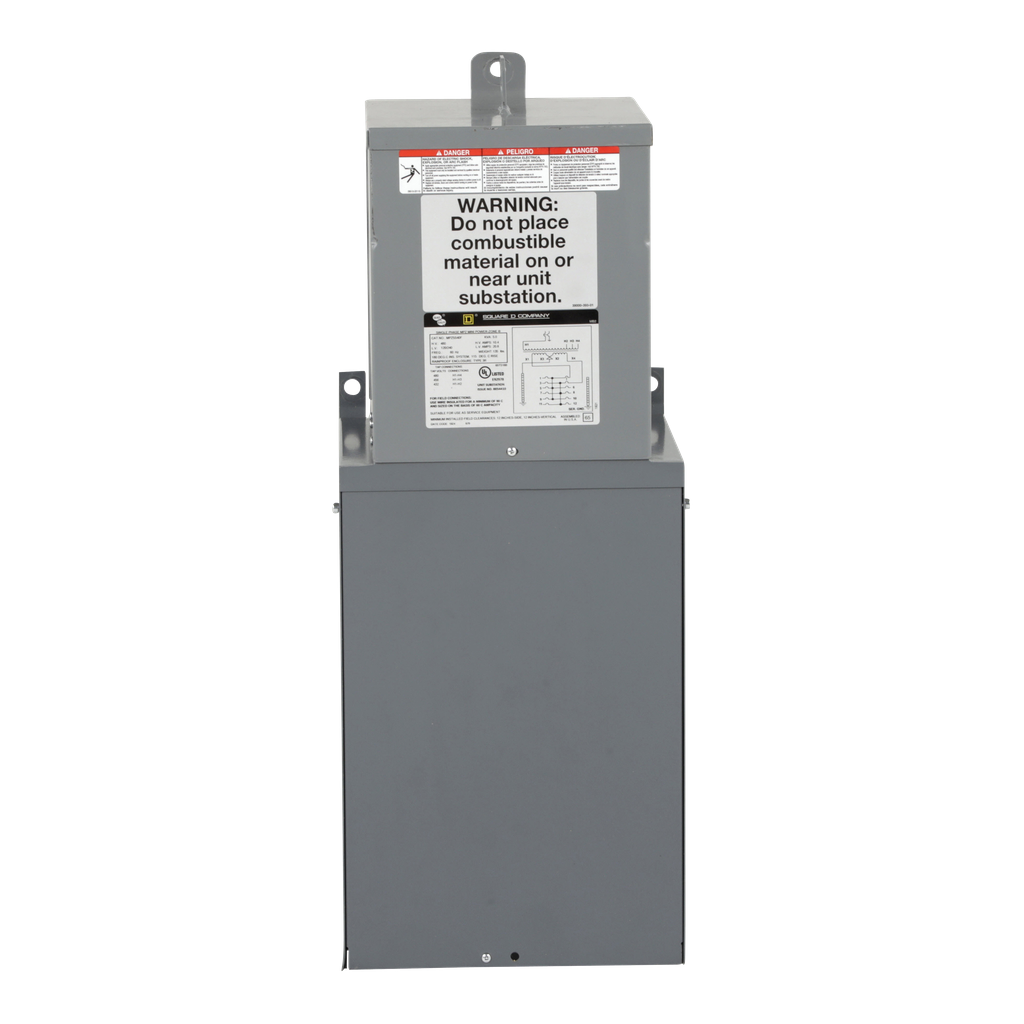 Square D MPZ5S40F 480 Volt Primary 5 kVa 1Phase 10Circuit 10Space