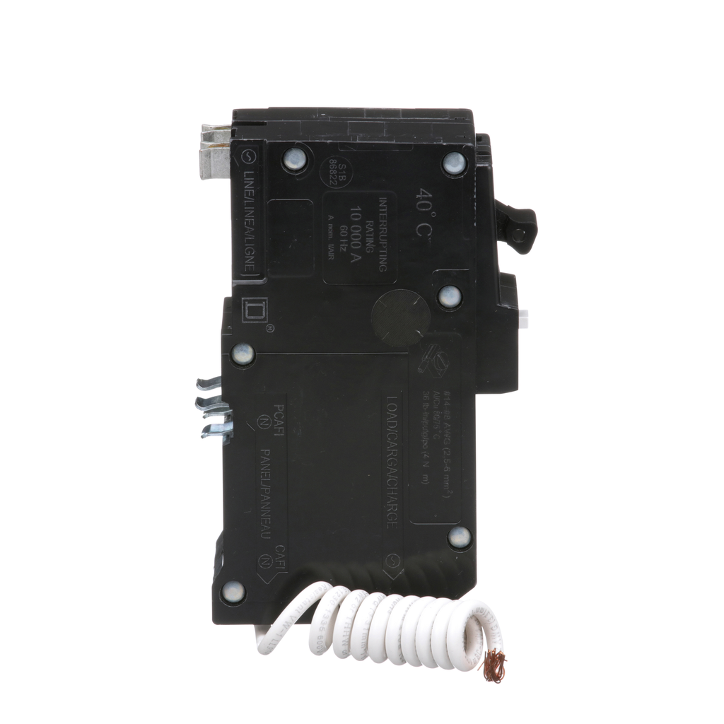 Square D QO220CAFI ArcFault Circuit Breaker 20A 120/240V 2P, Pigtail