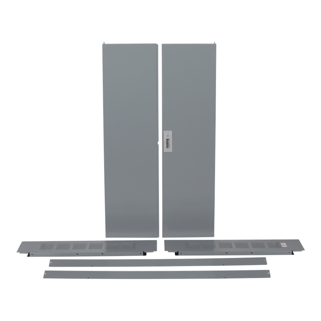 Square D HCW86TSD 42 x 86 Inch Surface Mount Panelboard Trim and Door ...