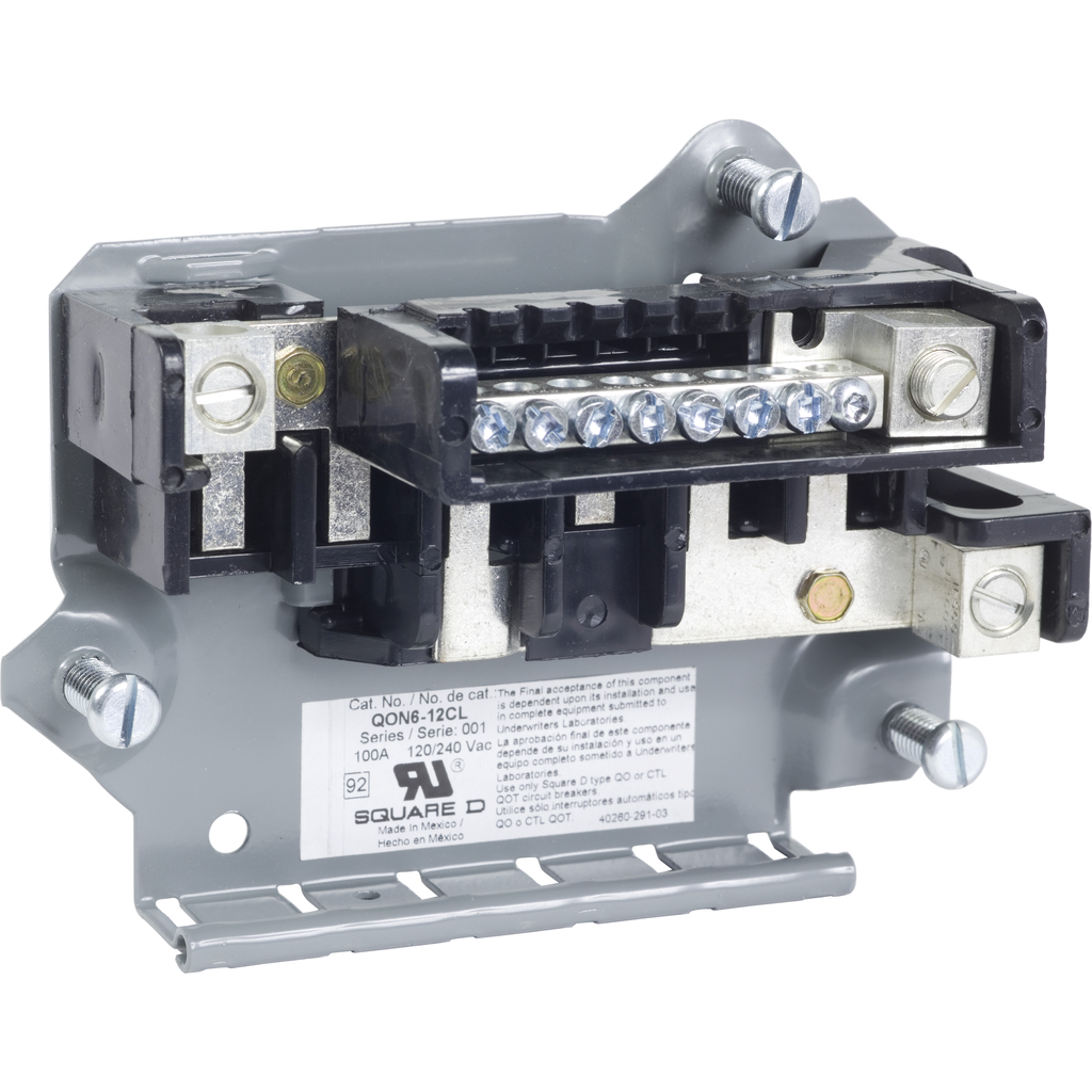 Product image for Square D QON612CL OEM Mounting Base 6SP