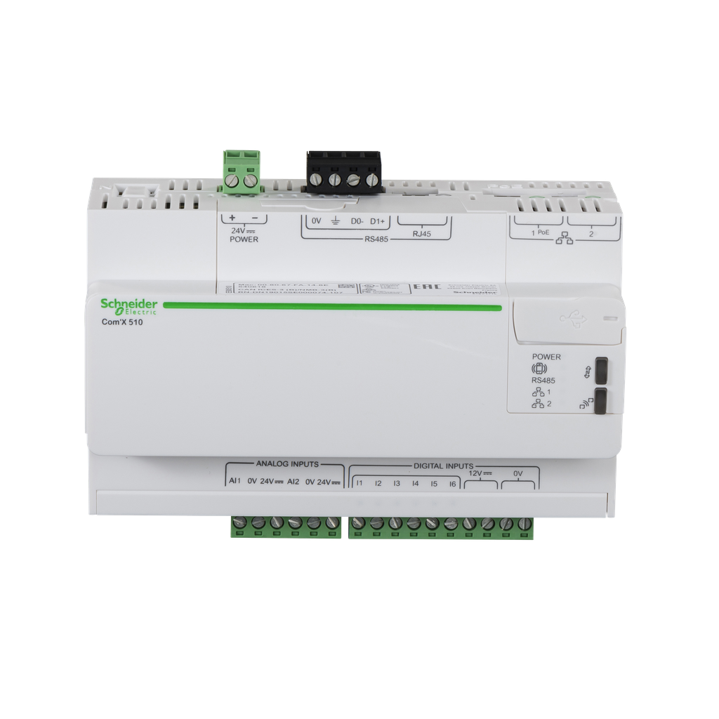 Square D EBX510 Com X 510 Ethernet Data Logger | Crawford Electric Supply