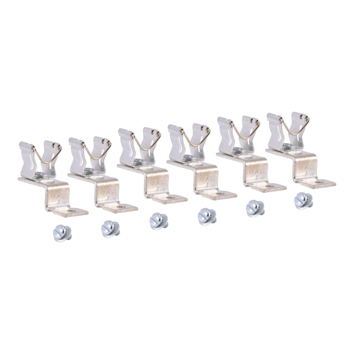 Product image for Square D 9999SJ2 30 Amp 600 VAC Class J NEMA 0/1/2 Disconnect Switch Fuse Clip Kit