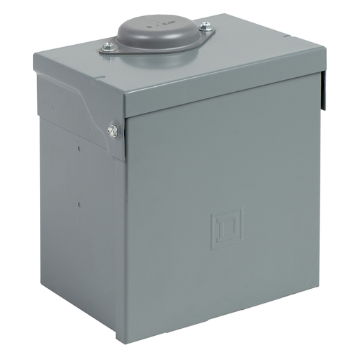 Product image for Square D QO2RV40A 120 Volt 40 Amp 1-Phase 2-Wire 2-Space Recreational Vehicle Park Load Center