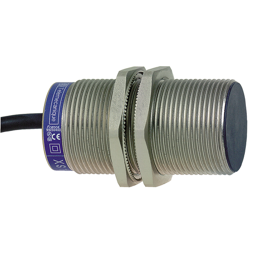 Mayer-Inductive proximity sensors XS, inductive sensor XS1 M30, L60mm, stainless, Sn10mm, 12...24 VDC, cable 2 m-1