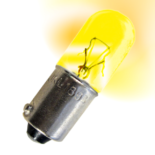 Mayer-Bulb, Harmony 9001K, Harmony 9001SK, for full voltage light block or transformer light block, BA 9s, incandescent, 6.3V-1
