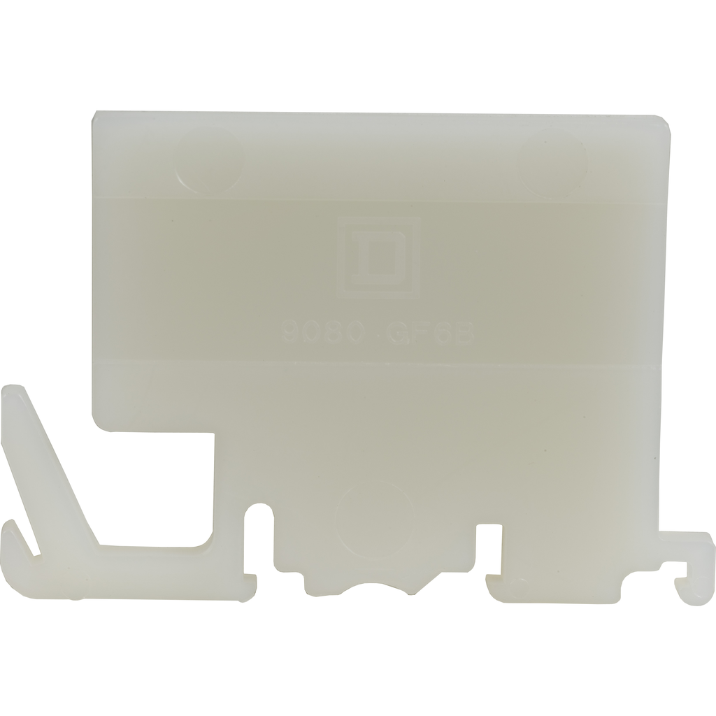 Product image for Square D 9080GF6B NEMA Terminal Block End Barrier