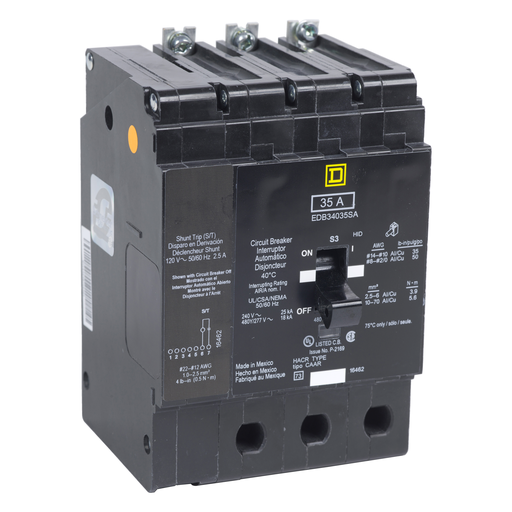 Product image for SQD EJB34090SA Mini circuit breaker