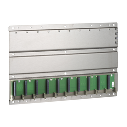 Square D 140XBP01000 428 x 104 x 290 mm 10-Slot Backplane Rack