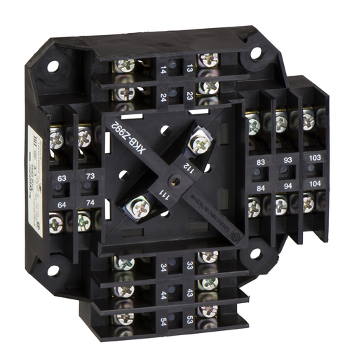 Product image for SQUARED XKBZ992 contacts blk w simp