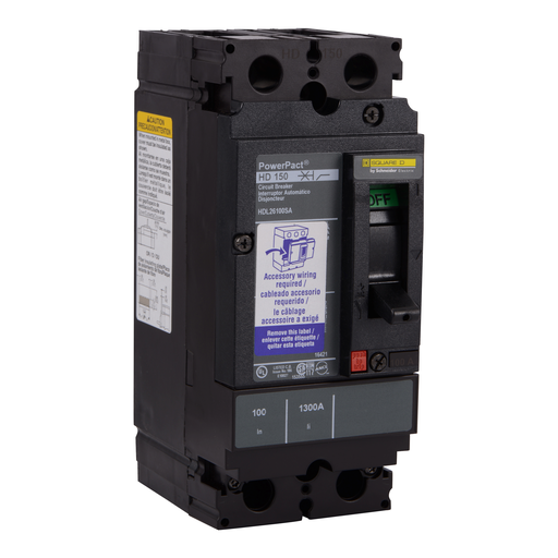Product image for SQUARED HDL26100SA Circuit breaker,