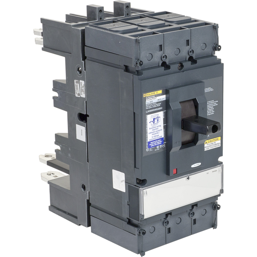 Product image for Square D LLN36000S40XABSO 3-Pole 400 Amp 600 Volt Automatic Molded Case Switch with Front Access Base