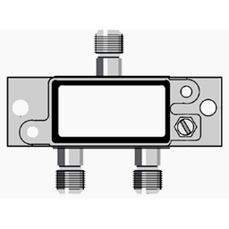 Square D MA0186100 Redundant/Ring Topology Coaxial Cable Splitter Box