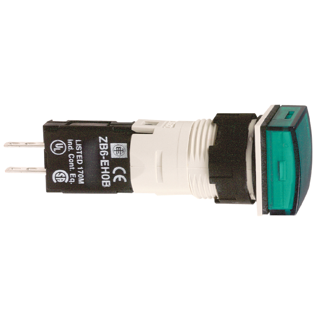Product image for SQD XB6CV3GB Complete pilot light,
