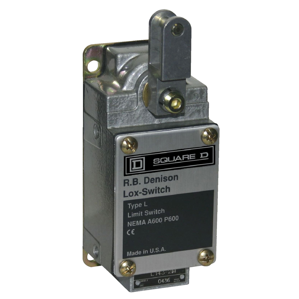 Product image for Square D L1452M 600 VAC 10 Amp SPST 1NC Severe Duty Cable Switch