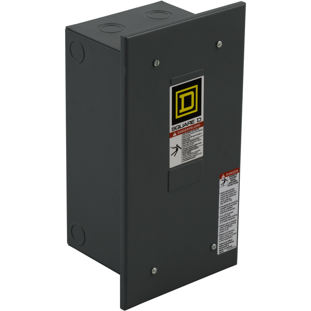 Product image for Square D 8903SPF1V02 110/120 VAC 60 Amp 2-Pole NEMA 1 Electrically Held Lighting Contactor