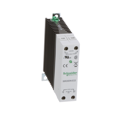 Product image for SQD SSR230DIN-DC22 Solid state rela
