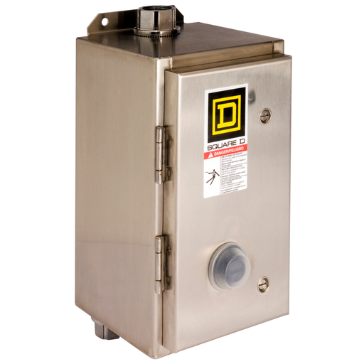Product image for SQD 8502SBW12V03 CONTACTOR 600VAC 1