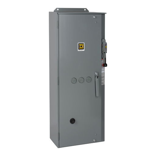 Product image for Square D 8538SEA25V02S 110/120 VAC 25 Hp 3-Pole NEMA 12 Full Voltage Non-Reversing Combination Starter