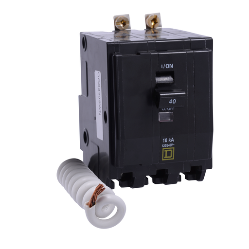 Product image for Square D QOB350SWN 3-Pole 50 Amp 240 Volt Bolt-On Thermal Magnetic Miniature Circuit Breaker