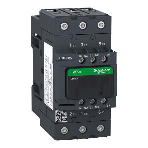 Product image for SQUARED LC1D50AW7 IEC contactor, Te
