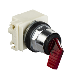 Square D 9001K11J1RH13 30 mm 10 Amp 600 VAC/VDC 1NO 1NC 2-Position Knob Illuminated Selector Switch