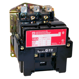 Square D 8903SVO2V04 277 VAC 200 Amp 3-Pole Open Type Electrically Held Lighting Contactor