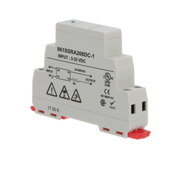 SQD 861SSRA208DC1 861SSR, 1NO, 8A, 3-32VDC, DIN MOUNT