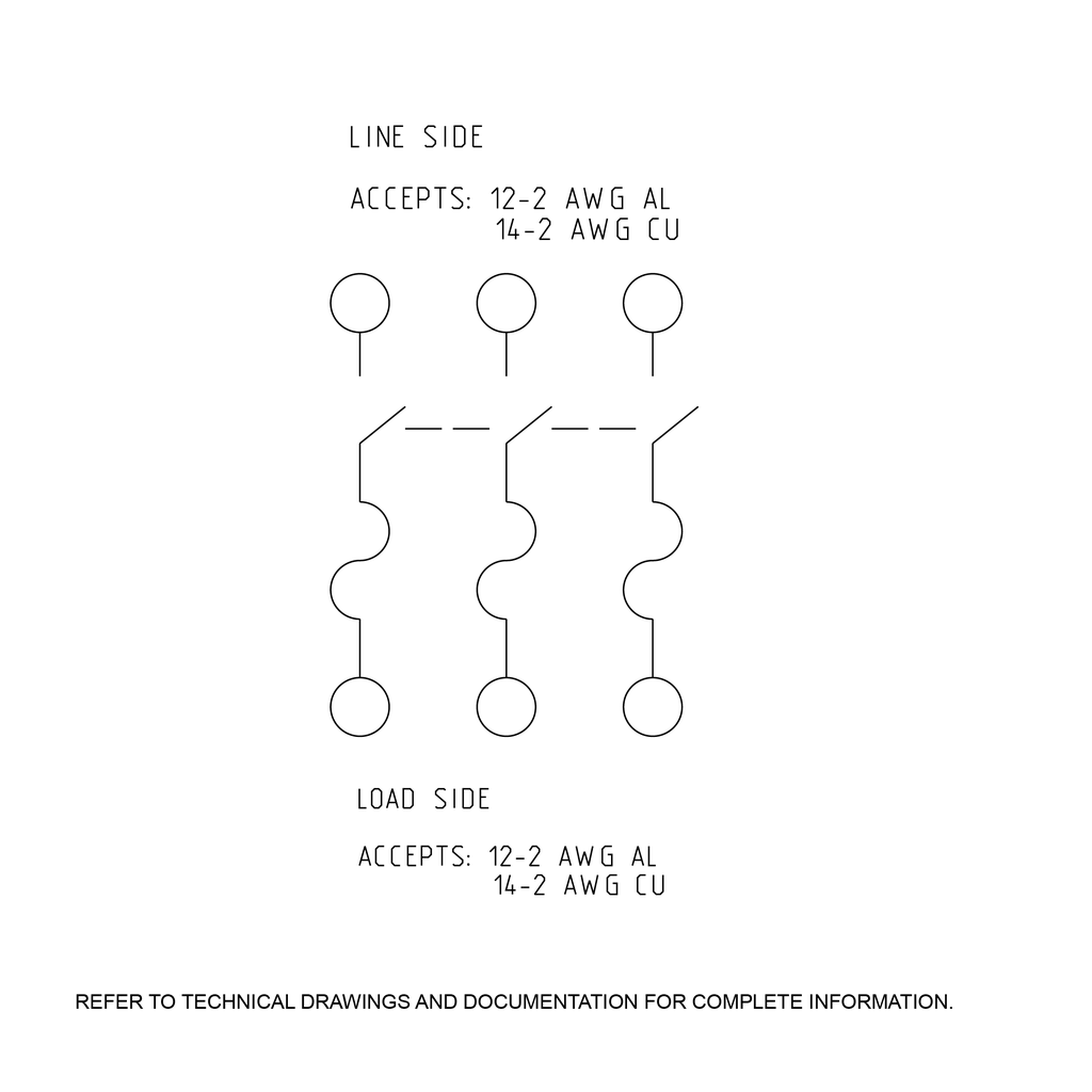 Safety switch, heavy duty, fused, viewing window, NEMA 4X, 240V, 30A, 3
