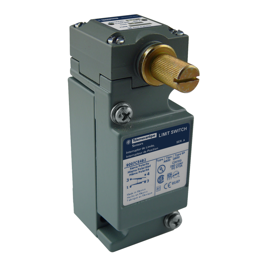 Product image for TES 9007C54BY247 Limit switch, 9007, 600 V 10amp c +options