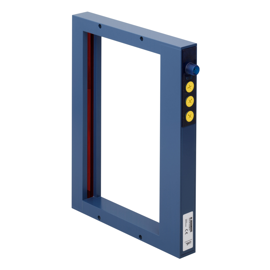 Product image for TES XUVF120M12 Photoelectric sensors XU, XUV, frame, 200X120mm, 12...24 VDC, M12