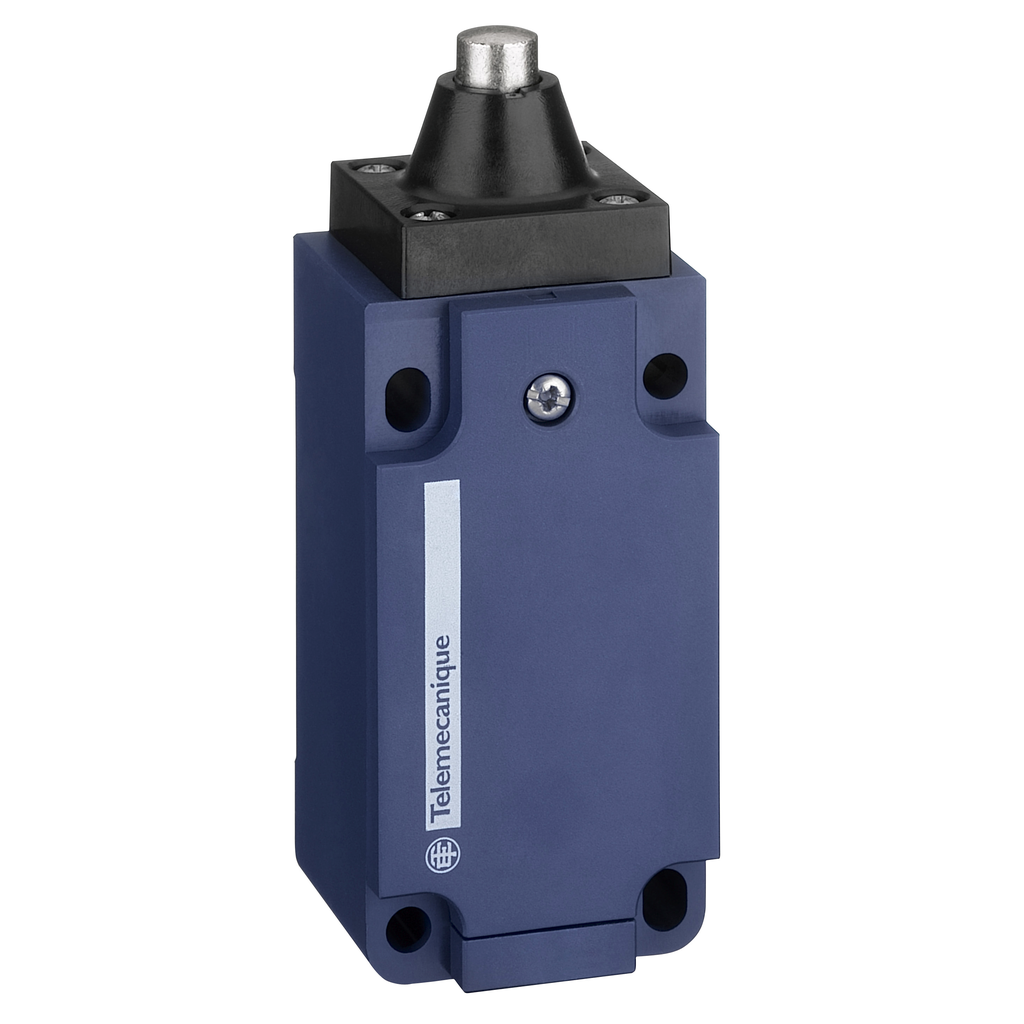 Product image for TES XCKS101H29 Limit switch, Limit switches XC Standard, XCKS, metal end plunger, 1NC+1 NO, snap action, M20