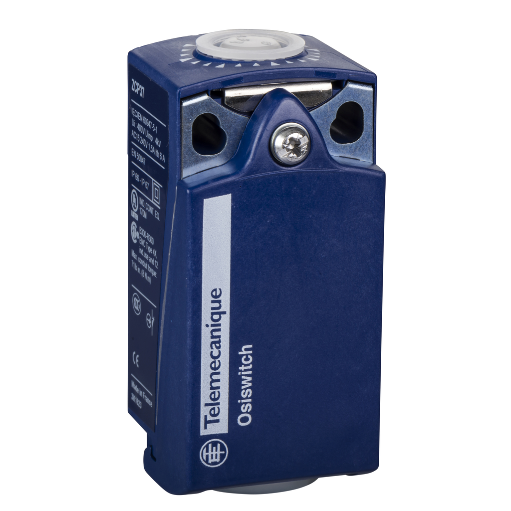 Product image for TES ZCP37 Limit switch body, Limit switches XC Standard, ZCP, compact, 2NC+1 NO, slow break