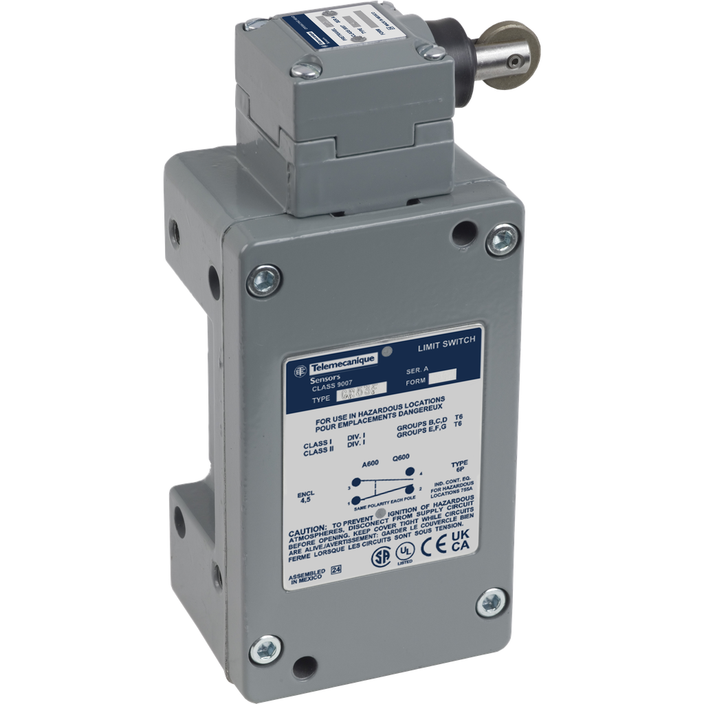 Product image for TES 9007MA18S Limit switch lever, 9007, arm aw+c +options