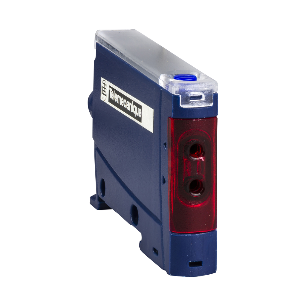 Product image for TES XUDA2PSMM8 Photoelectric sensors XU, fiber optic amplifier, NO/NC programmable, M8 connector