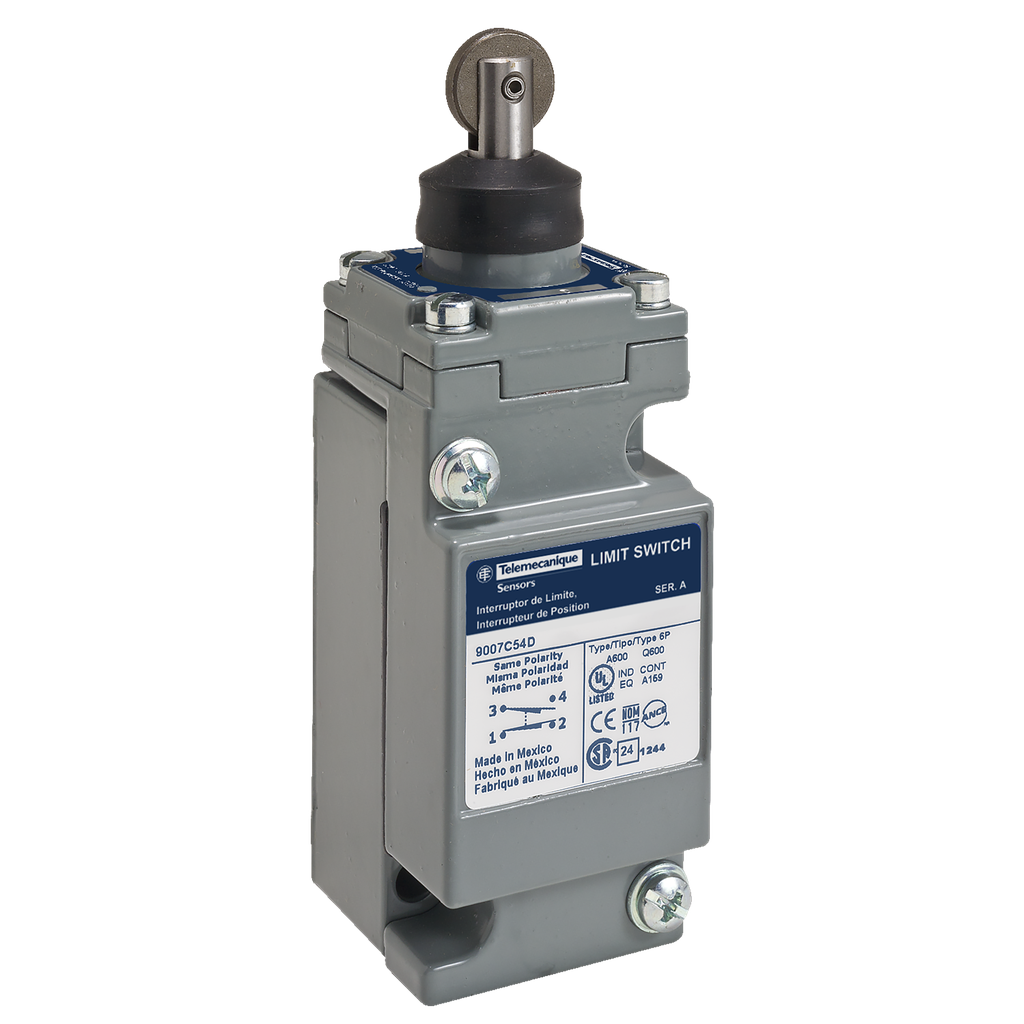 Product image for TES 9007C62D Limit switch, 9007, 600 V 10amp c +options